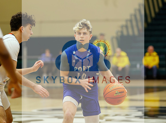 Port Washington Vikings Mens Basketball County Semis Vs Syosset 2023