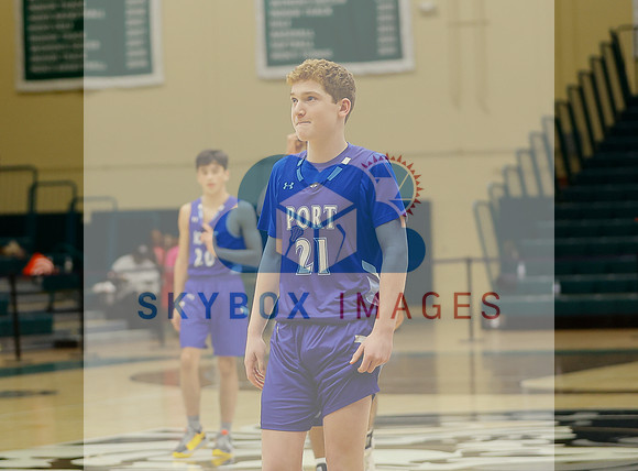 Port Washington Vikings Mens Basketball County Semis Vs Syosset 2023