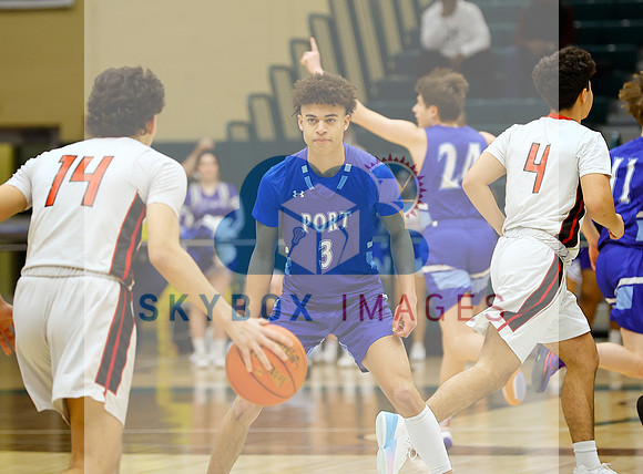 Port Washington Vikings Mens Basketball County Semis Vs Syosset 2023