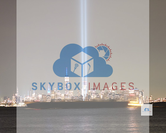 9/11 Memorial Lights 2021