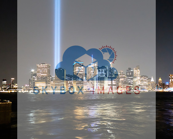 9/11 Memorial Lights 2021