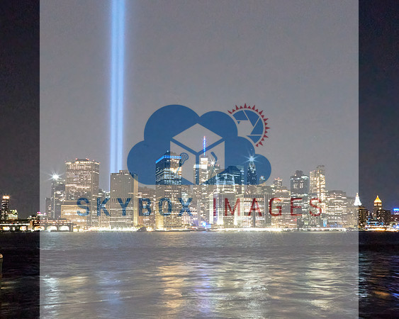 9/11 Memorial Lights 2021