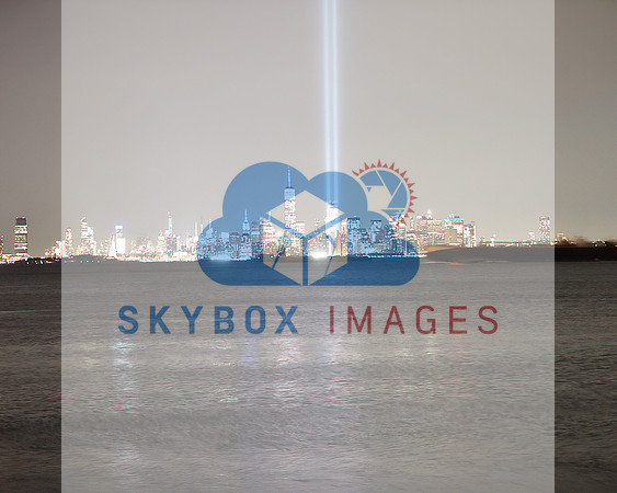 9/11 Memorial Lights 2021