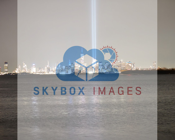 9/11 Memorial Lights 2021