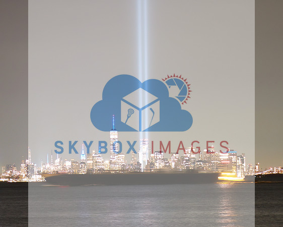 9/11 Memorial Lights 2021