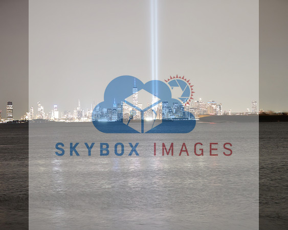 9/11 Memorial Lights 2021