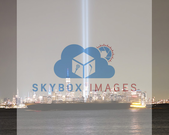 9/11 Memorial Lights 2021