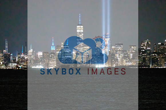 9/11 Memorial Lights 2021