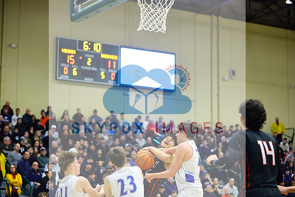 Port Washington Mens Basketball County Semi-finals Vs Syosset