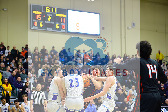 Port Washington Mens Basketball County Semi-finals Vs Syosset