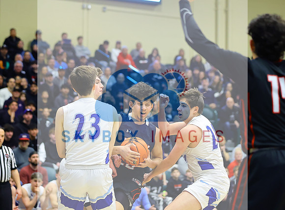 Port Washington Mens Basketball County Semi-finals Vs Syosset