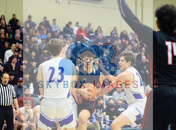 Port Washington Mens Basketball County Semi-finals Vs Syosset