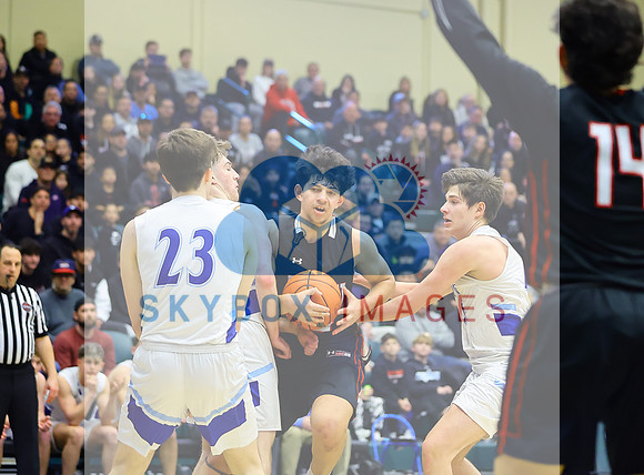 Port Washington Mens Basketball County Semi-finals Vs Syosset