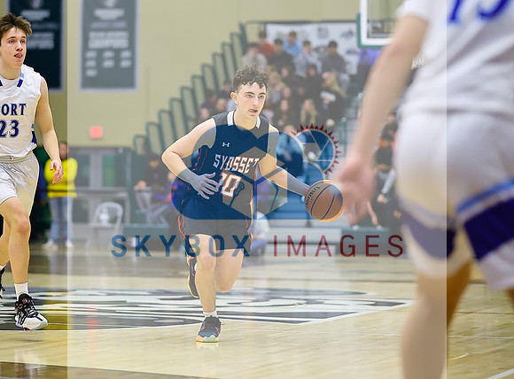 Port Washington Mens Basketball County Semi-finals Vs Syosset