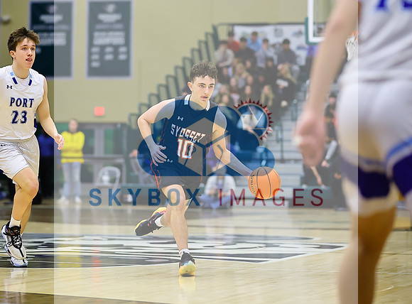 Port Washington Mens Basketball County Semi-finals Vs Syosset