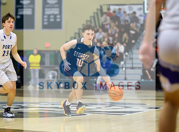 Port Washington Mens Basketball County Semi-finals Vs Syosset