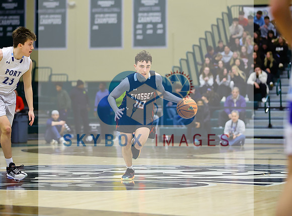 Port Washington Mens Basketball County Semi-finals Vs Syosset