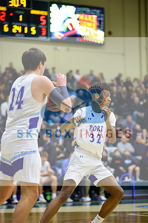 Port Washington Mens Basketball County Semi-finals Vs Syosset