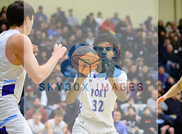 Port Washington Mens Basketball County Semi-finals Vs Syosset