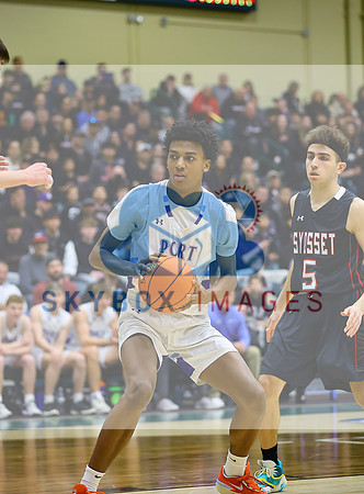 Port Washington Mens Basketball County Semi-finals Vs Syosset