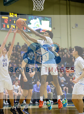 Port Washington Mens Basketball County Semi-finals Vs Syosset