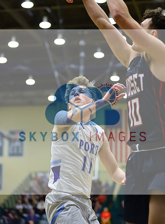Port Washington Mens Basketball County Semi-finals Vs Syosset