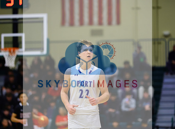 Port Washington Mens Basketball County Semi-finals Vs Syosset