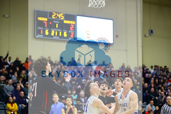 Port Washington Mens Basketball County Semi-finals Vs Syosset