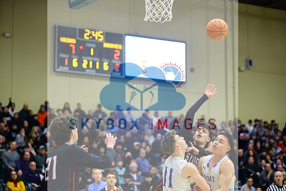 Port Washington Mens Basketball County Semi-finals Vs Syosset