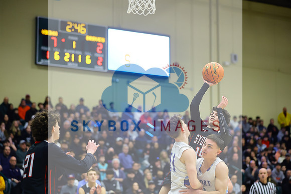 Port Washington Mens Basketball County Semi-finals Vs Syosset