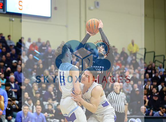 Port Washington Mens Basketball County Semi-finals Vs Syosset
