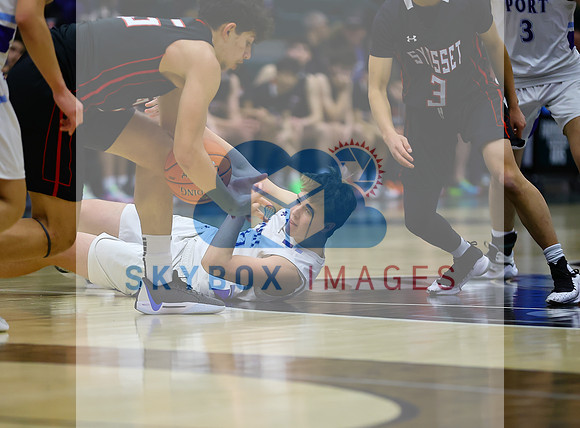 Port Washington Mens Basketball County Semi-finals Vs Syosset