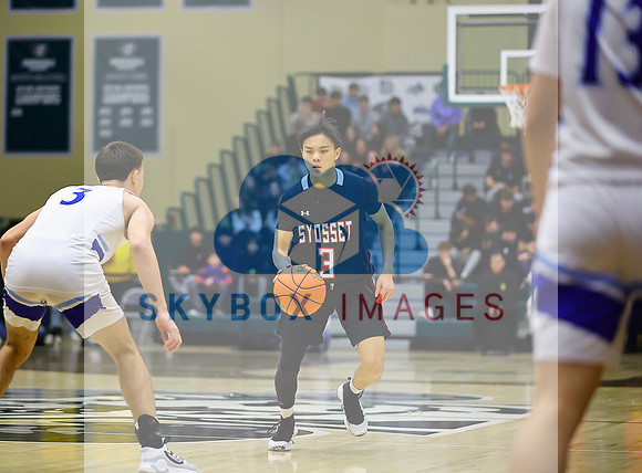 Port Washington Mens Basketball County Semi-finals Vs Syosset