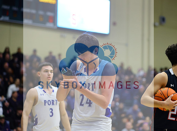 Port Washington Mens Basketball County Semi-finals Vs Syosset