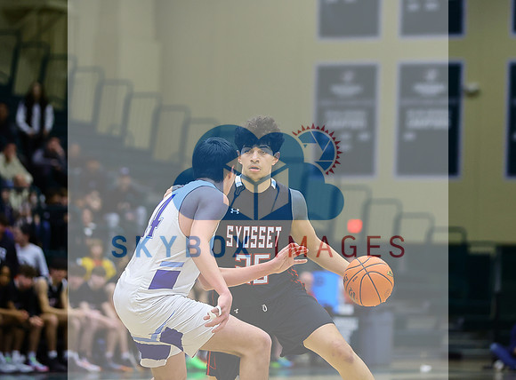 Port Washington Mens Basketball County Semi-finals Vs Syosset