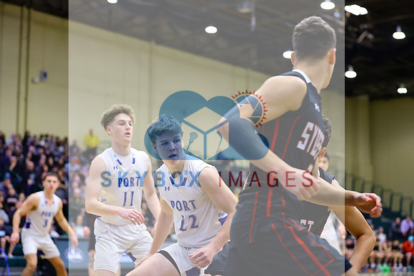 Port Washington Mens Basketball County Semi-finals Vs Syosset