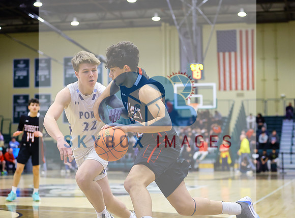 Port Washington Mens Basketball County Semi-finals Vs Syosset