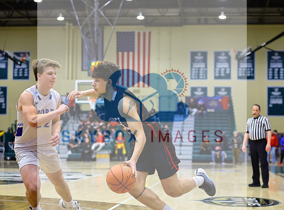 Port Washington Mens Basketball County Semi-finals Vs Syosset