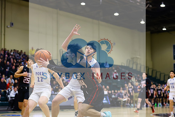 Port Washington Mens Basketball County Semi-finals Vs Syosset