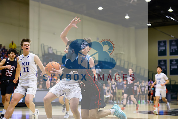 Port Washington Mens Basketball County Semi-finals Vs Syosset