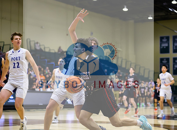 Port Washington Mens Basketball County Semi-finals Vs Syosset