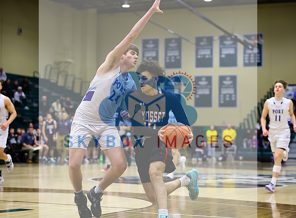 Port Washington Mens Basketball County Semi-finals Vs Syosset