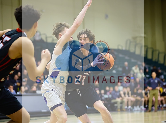 Port Washington Mens Basketball County Semi-finals Vs Syosset