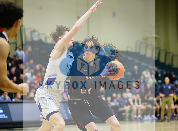 Port Washington Mens Basketball County Semi-finals Vs Syosset