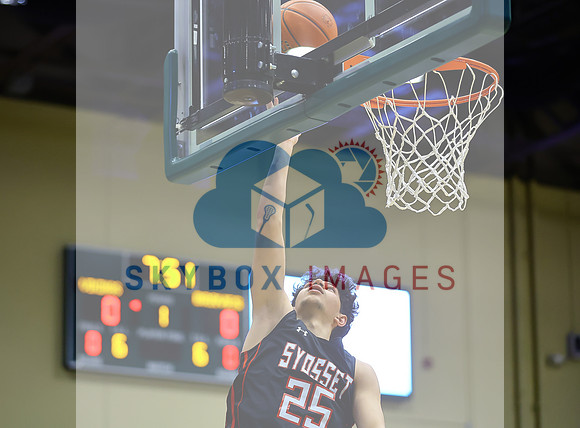 Port Washington Mens Basketball County Semi-finals Vs Syosset
