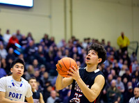 Port Washington Mens Basketball County Semi-finals Vs Syosset