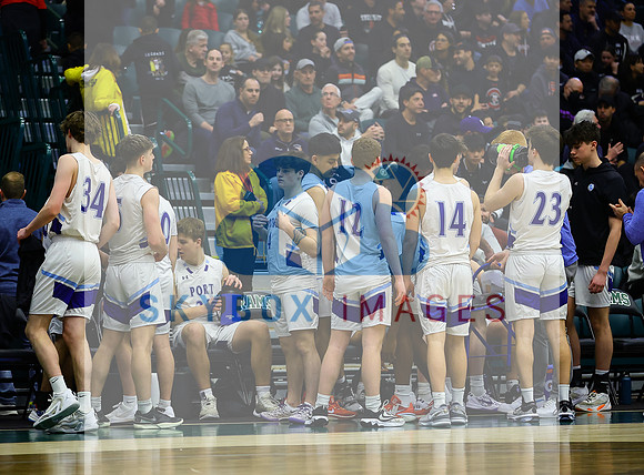 Port Washington Mens Basketball County Semi-finals Vs Syosset