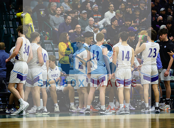Port Washington Mens Basketball County Semi-finals Vs Syosset