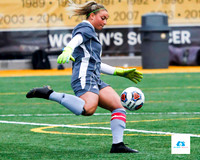 AIC vs Adelphi women's soccer NE10 Playoffs 2019