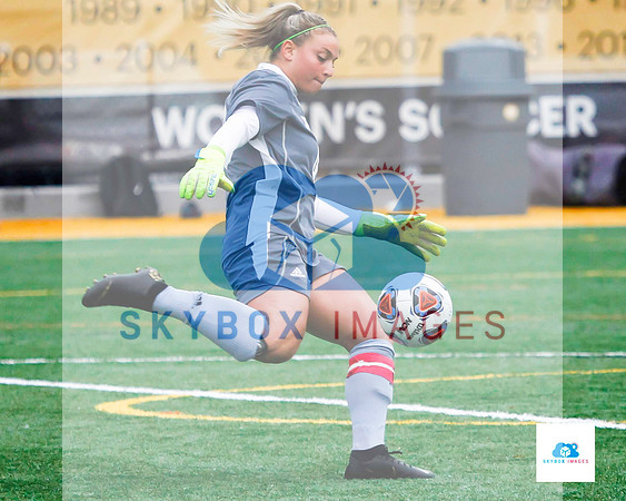 AIC vs Adelphi women's soccer NE10 Playoffs 2019